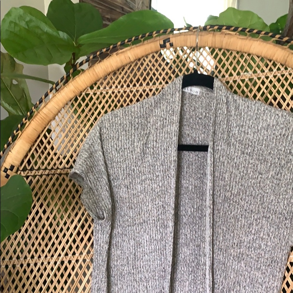 Gray Cardigan